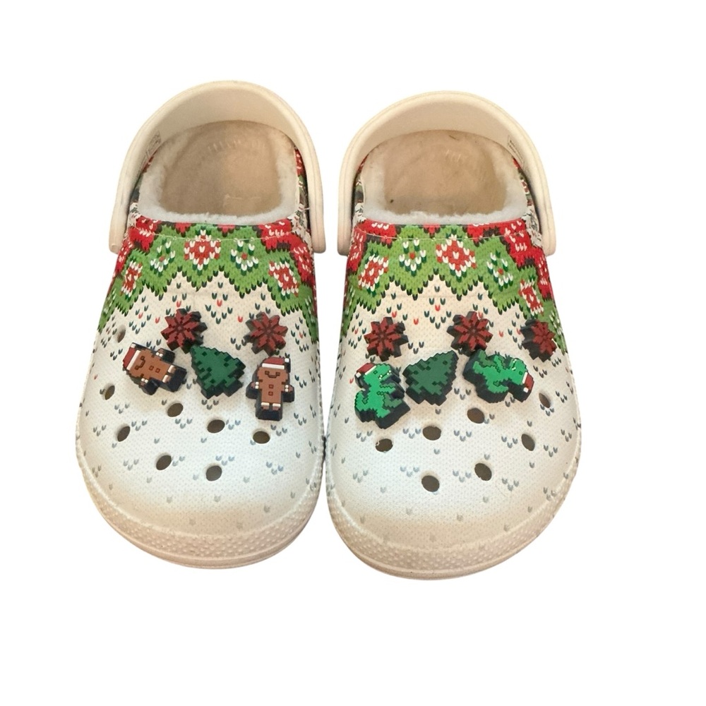 Women’s Festive Crocs Size 6 - Picture 4 of 7